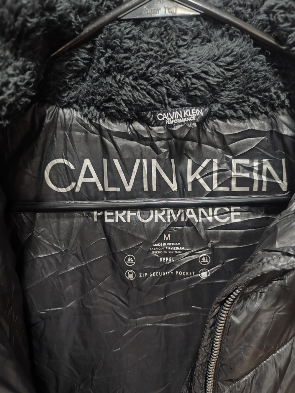 Calvin Klein Performance Black Insulated Jacket